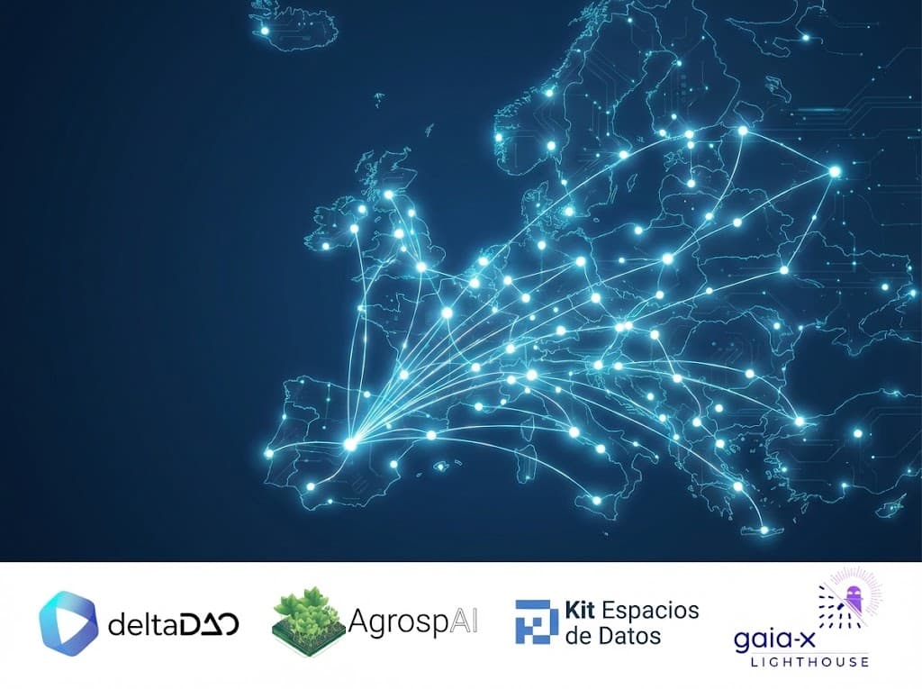Data Spaces Kit Banner with deltaDAO, AgrospAI, Gaia-X Lighthouse